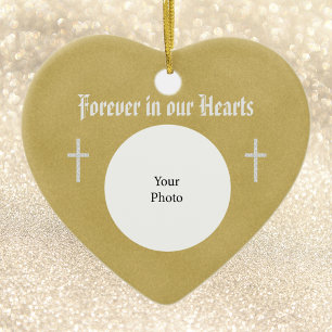 Forever in our Hearts Memorial Christmas Ornament