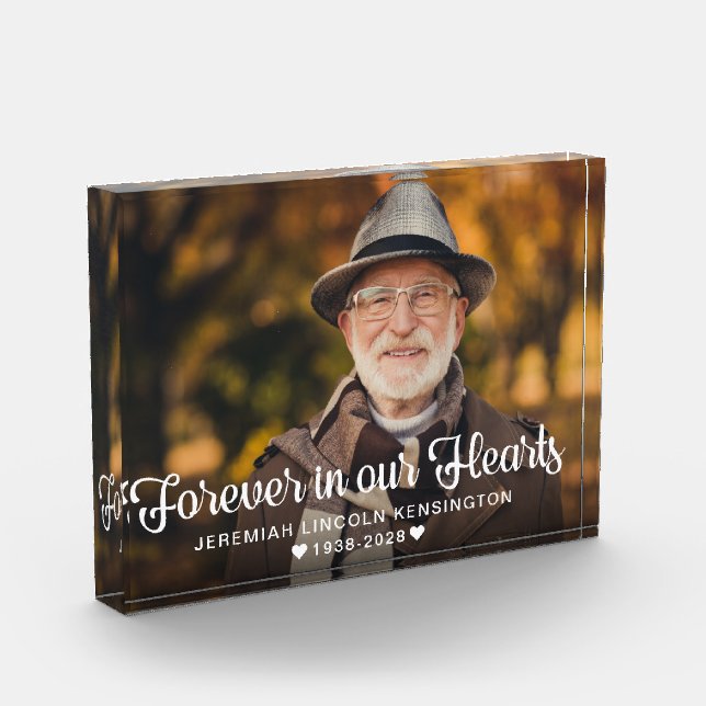 Forever in our Hearts Memorial Photo (Left)