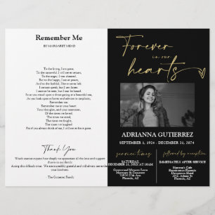 Forever in Our Hearts Memorial Photo Program