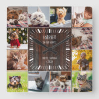 Forever in our Hearts Pet Keepsake Photo Collage