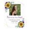 Forever In Our Hearts Sunflower Purple Funeral 