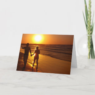 Forever, into the Sunset Thank You Card