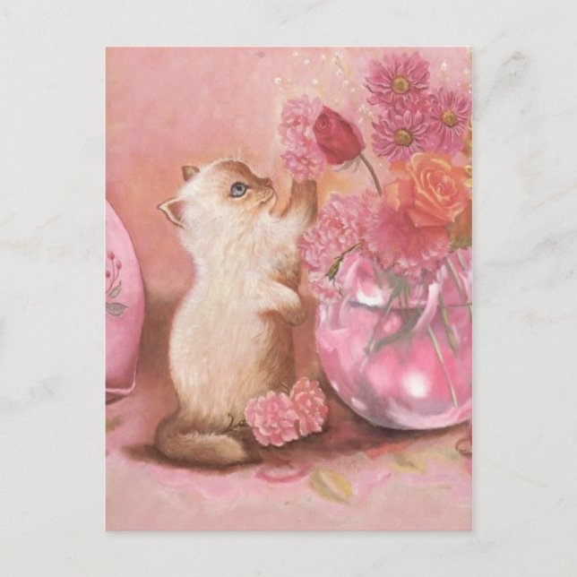 Forever Kitten Postcard (Front)