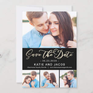 Forever Love EDITABLE COLOR Save The Date Card