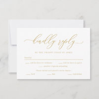 Forever Love EDITABLE COLOR Wedding RSVP Card