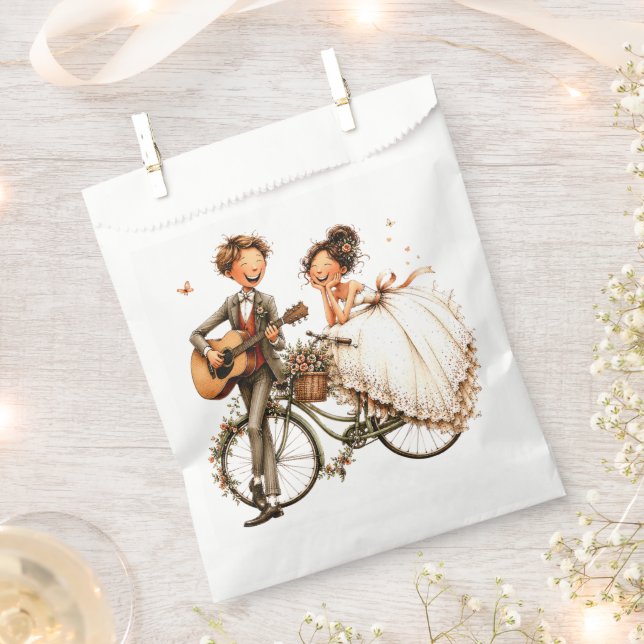 Forever Love  Favour Bag (Clipped)