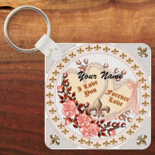 Forever Love   Keychain