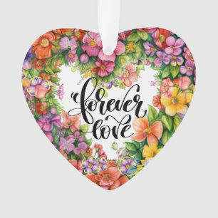 Forever Love  Ornament