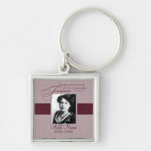 Forever Loved Custom Memorial Keychain
