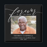 Forever Loved Editable Colour Custom Photo Magnet<br><div class="desc">Photo gifts make the best gifts! Easily personalized with your text and/or photo(s) for a custom look. Designed by Berry Berry Sweet. View more designs at www.berryberrysweet.com</div>