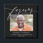 Forever Loved Editable Colour Custom Photo Magnet<br><div class="desc">Photo gifts make the best gifts! Easily personalized with your text and/or photo(s) for a custom look. Designed by Berry Berry Sweet. View more designs at www.berryberrysweet.com</div>