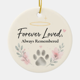 Forever Loved Pet Ornament - Personalized