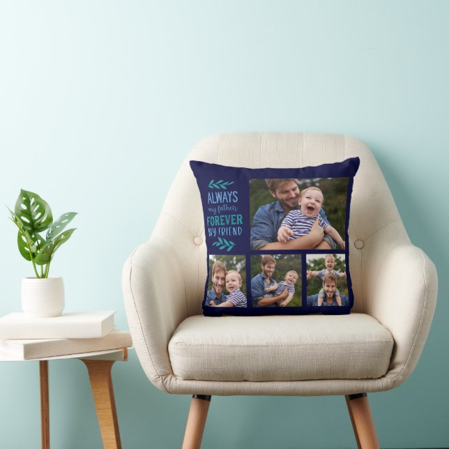 Forever my Friend Throw Pillow (Chair)