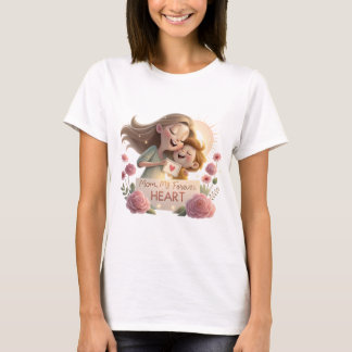 "Forever My Heart - T-shirt de la Fête des Mères, 