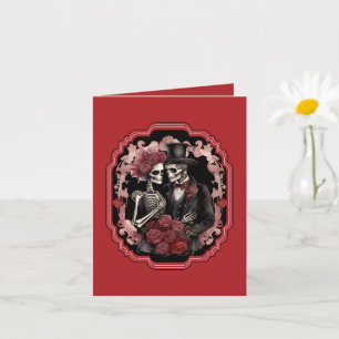 Forever, My Love Gothic Valentine's Day Greeting Card