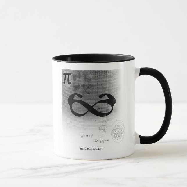 forever nerd coffee mug (Right)