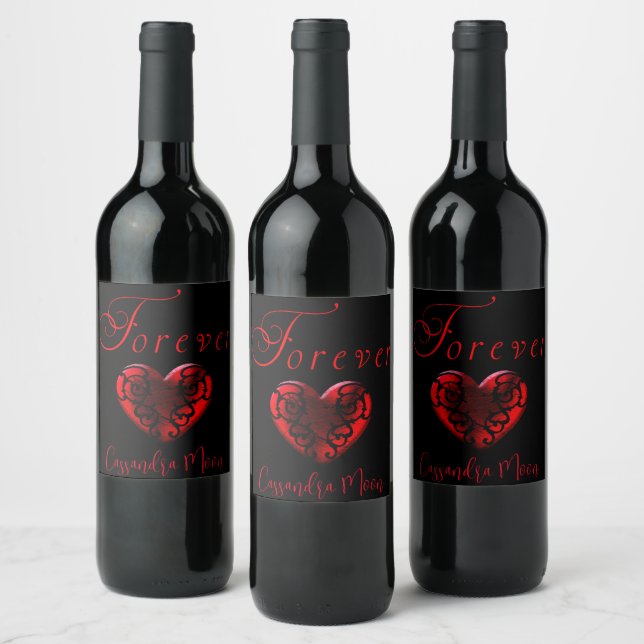 Forever Personalized Wine Label (Bottles)