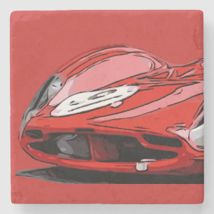 FOREVER RED STONE COASTER