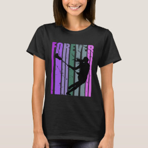 Forever Retro Lacrosse Pretty Player Team Coach Co T-Shirt