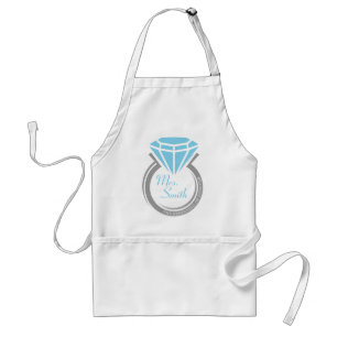 Forever Ring Custom Bride Apron