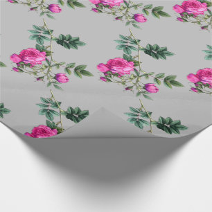 Forever Romantic Rosa Cloudy Day Wrapping Paper
