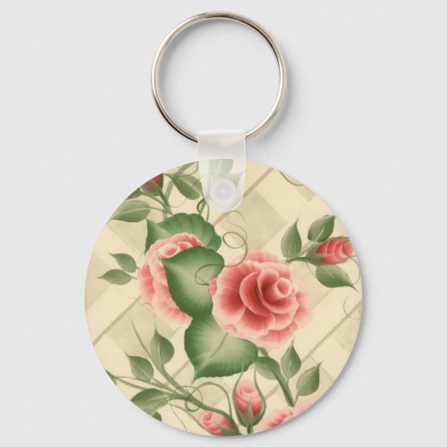 Forever Roses Keychain (Front)