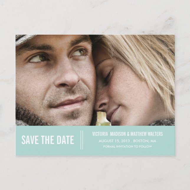 FOREVER | SAVE THE DATE ANNOUNCEMENT POSTCARD (Front)