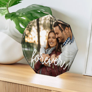 Forever Script Overlay Photo Block