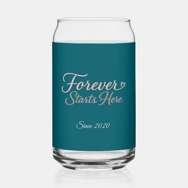 Forever Starts Here Custom Date  (Recto)