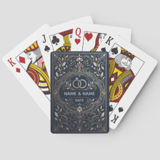 Forever Starts With Us Romantic Marriage Proposal Playing Cards