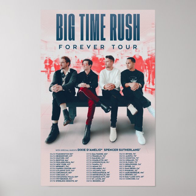 Forever Tour 2022 (Option 3) Poster (Front)
