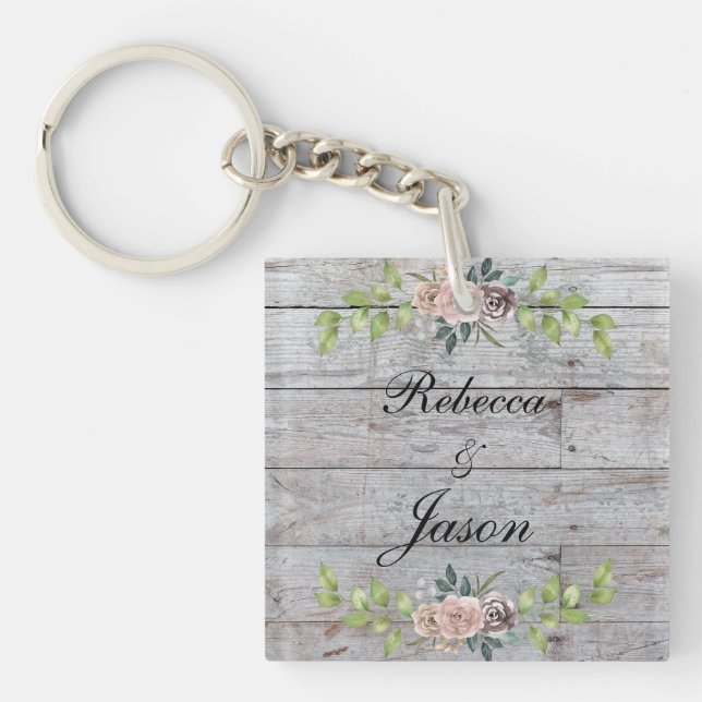 Forever Two Hearts - One Love Keychain (Front)