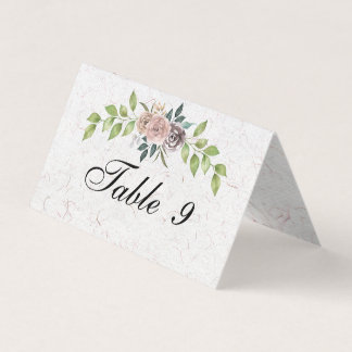 Forever - Two Hearts - One Love Table Card