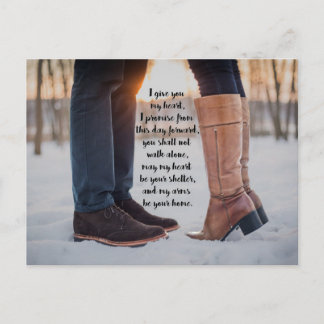 Forever Vows Postcard