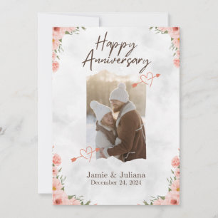 Forever With You - Elégante carte Anniversaire