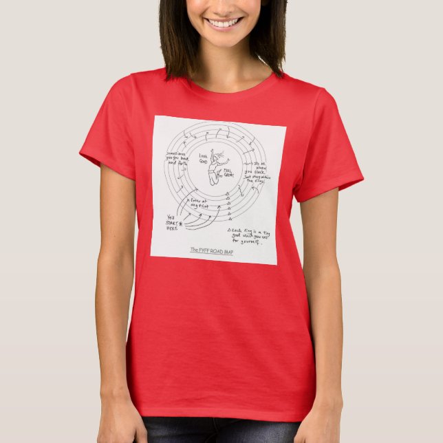 Forever Young Forever Fit Keep Fit T-Shirt (Front)