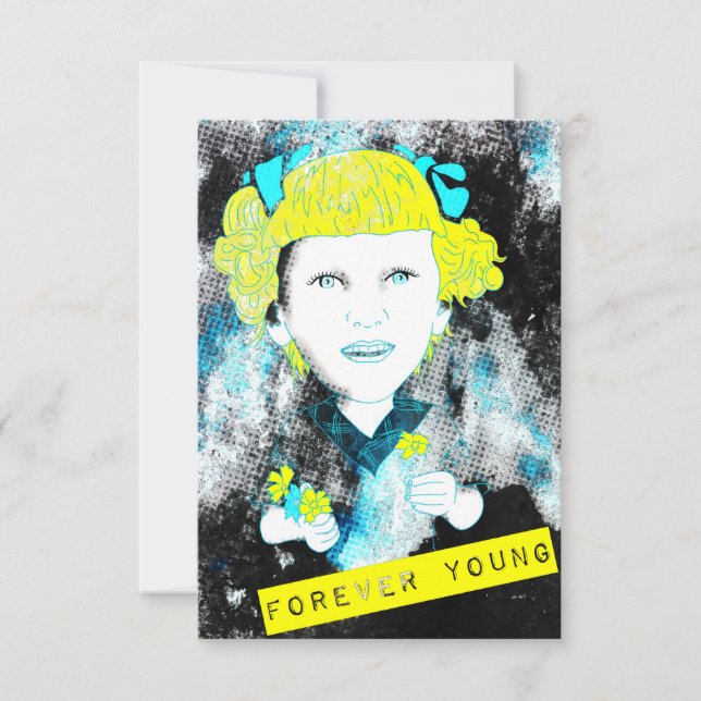 forever young invitation (Front)
