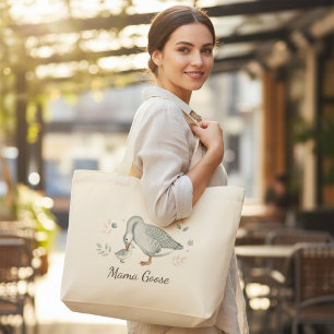 Forever Your Little Gosling Mother's Day Gift Large Tote Bag