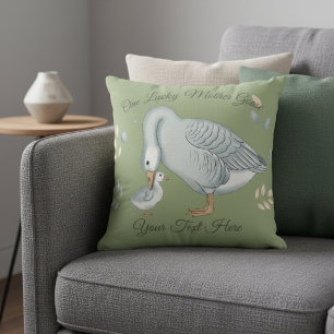 Forever Your Little Gosling Mother's Day Gift Throw Pillow