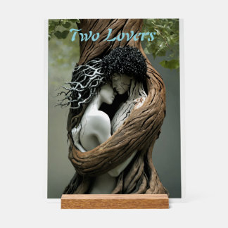 "Forever Yours" Acrylic Sign