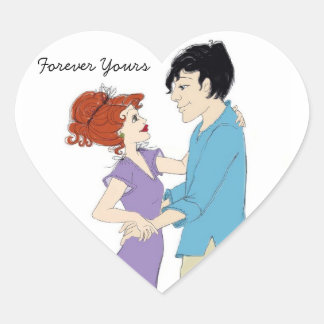 Forever yours sticker