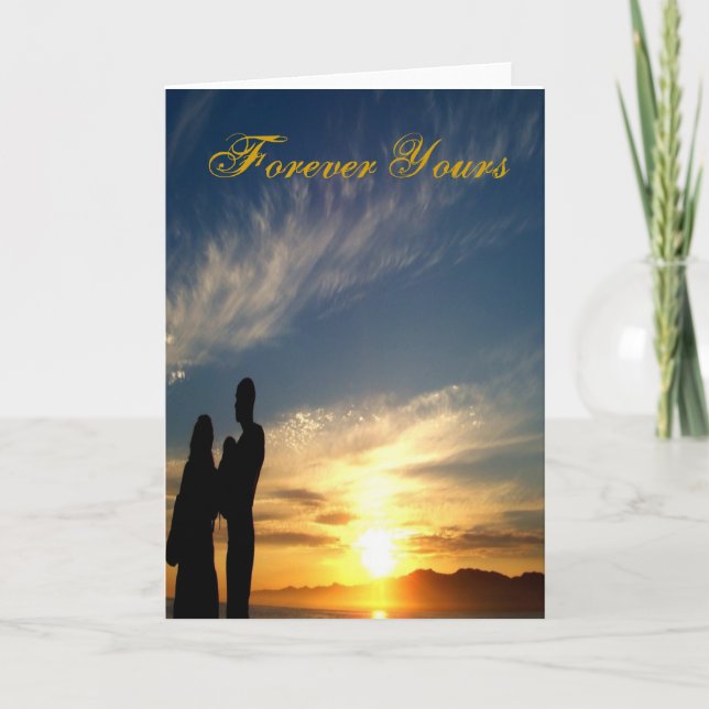 Forever Yours/ Valentine's Day_ Card (Front)