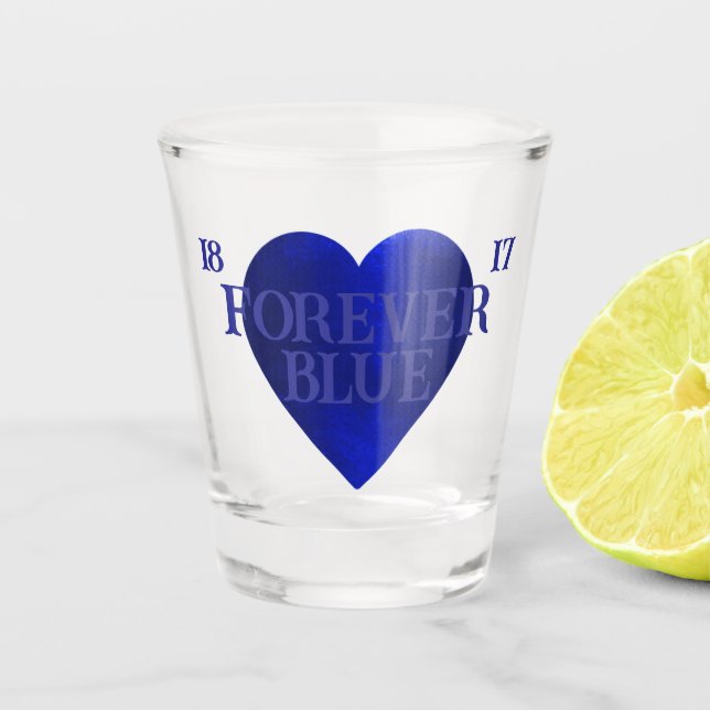 foreverblue Shot glass (Front)
