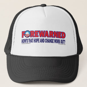 Forewarned - trucker hat