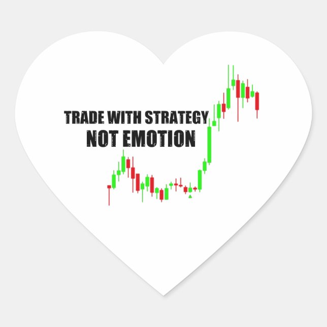 Forex Day Trader Collection   Heart Sticker (Front)