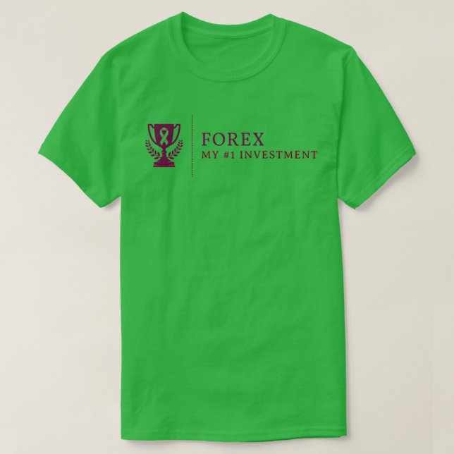 Forex Daytrader Design 3 T-Shirt (Design Front)