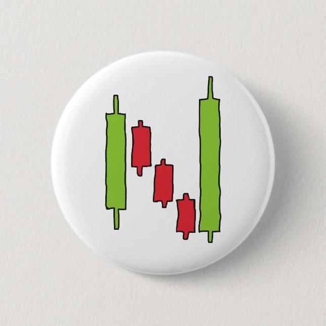 Forex FX Trading 2 Inch Round Button (Front)