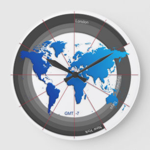 Forex Markets Timezone Clock GMT-7