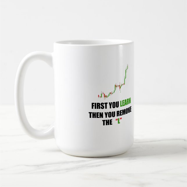 Forex Trader Mindset Mug (Left)