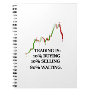 Forex Trader Note Spiral Photo Notebook